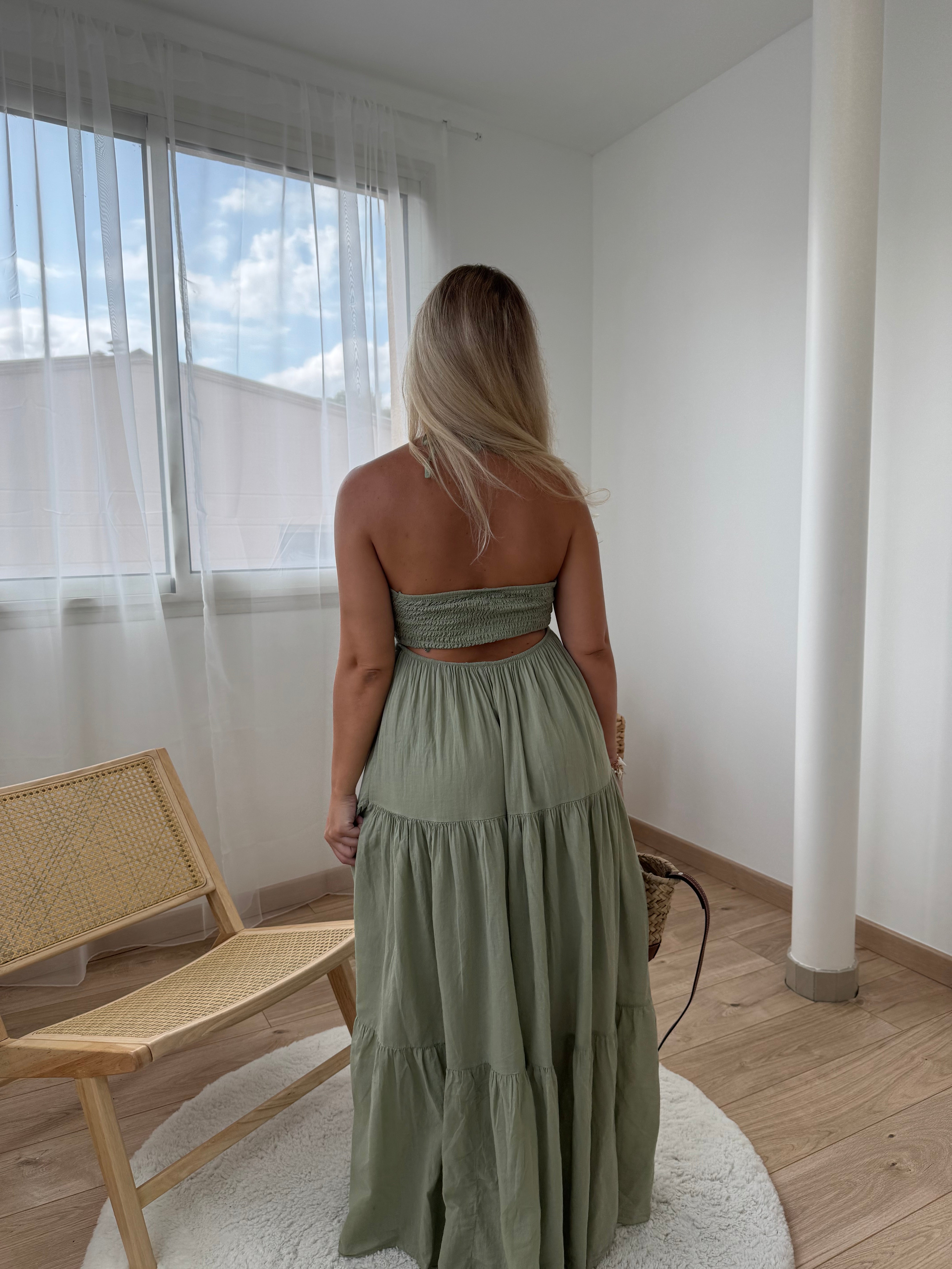 Robe POP - vert d’eau