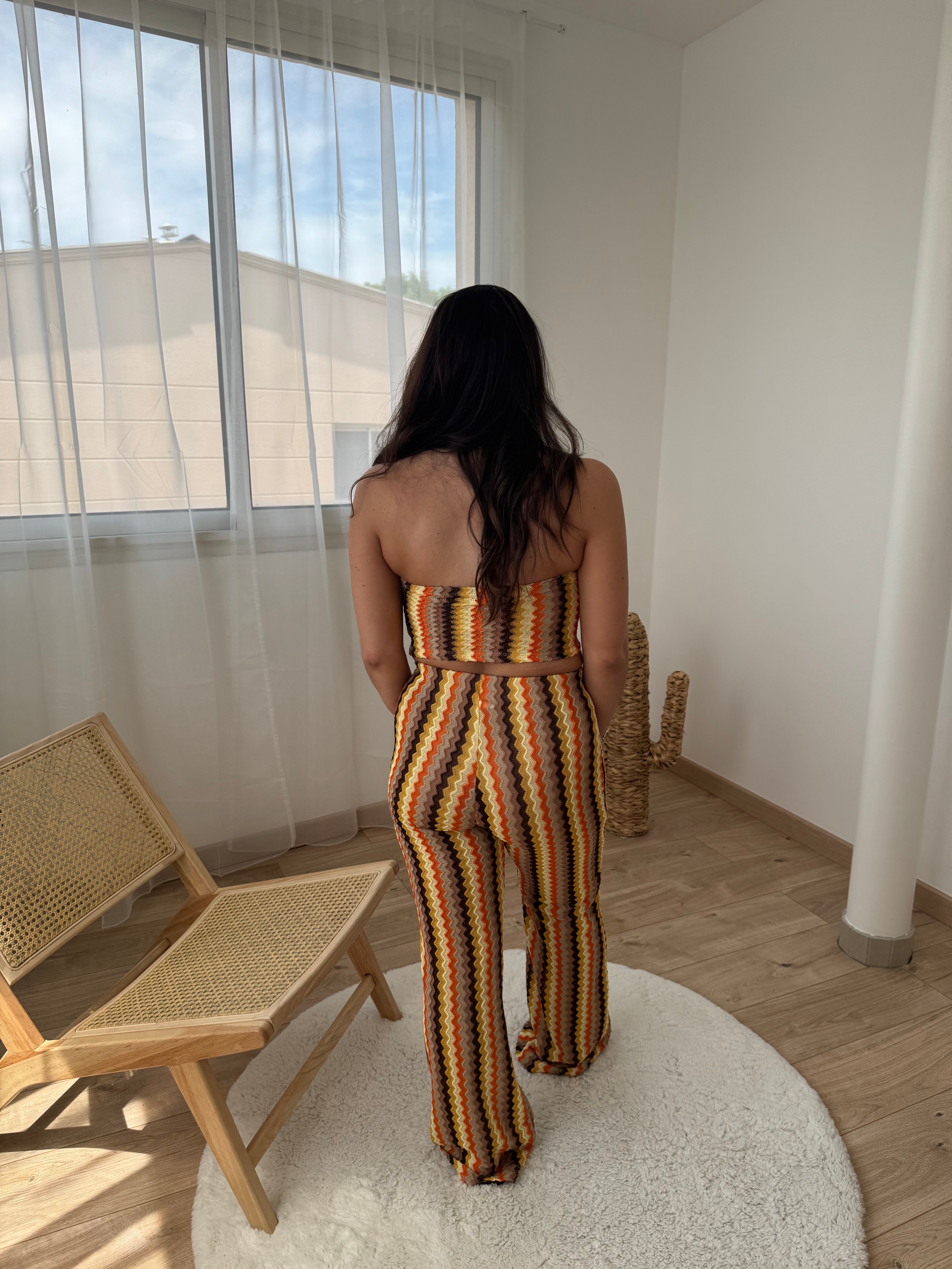 Pantalon - multicolore (marron)