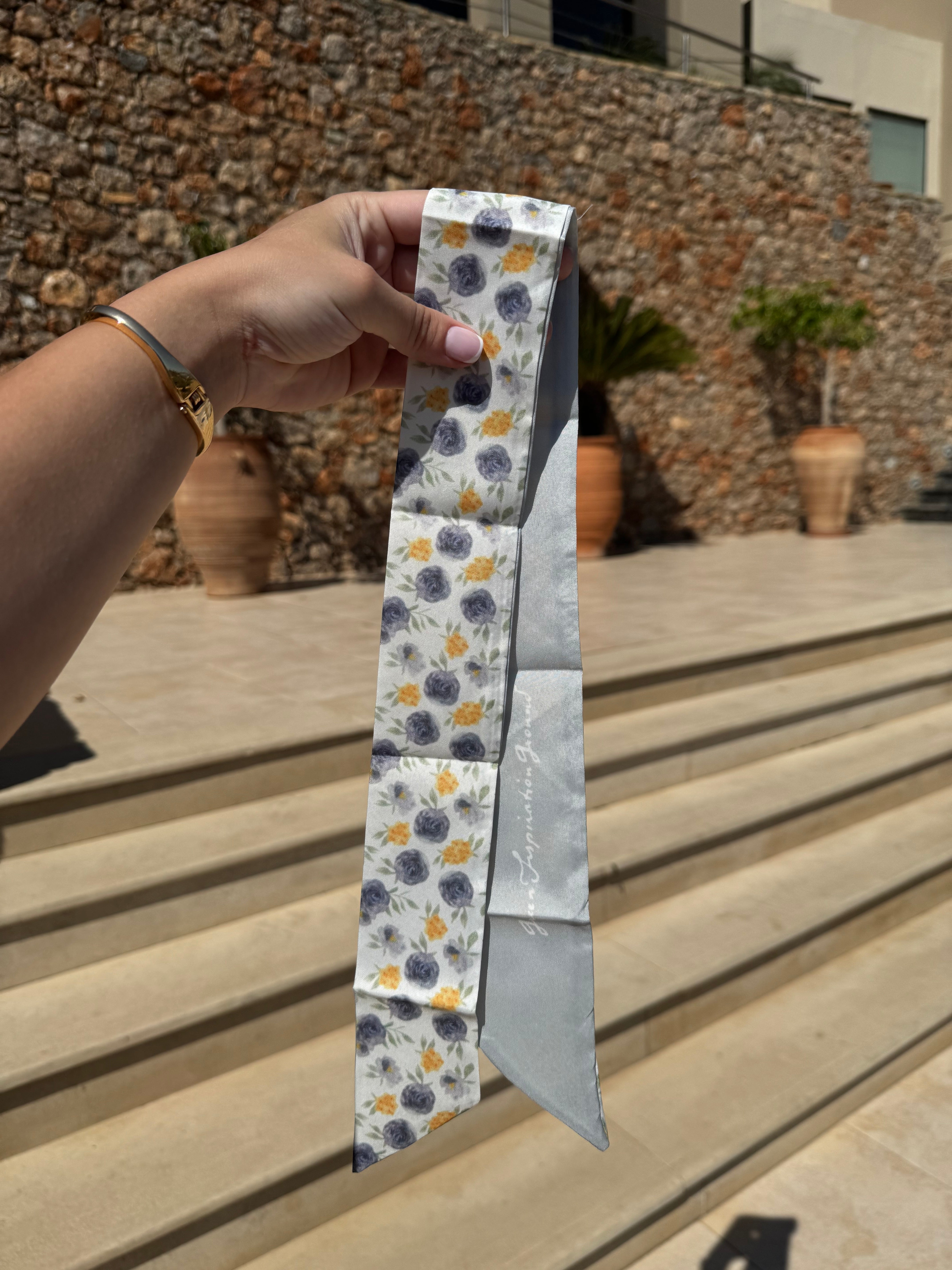 Accessoire sac/cheveux - bleu