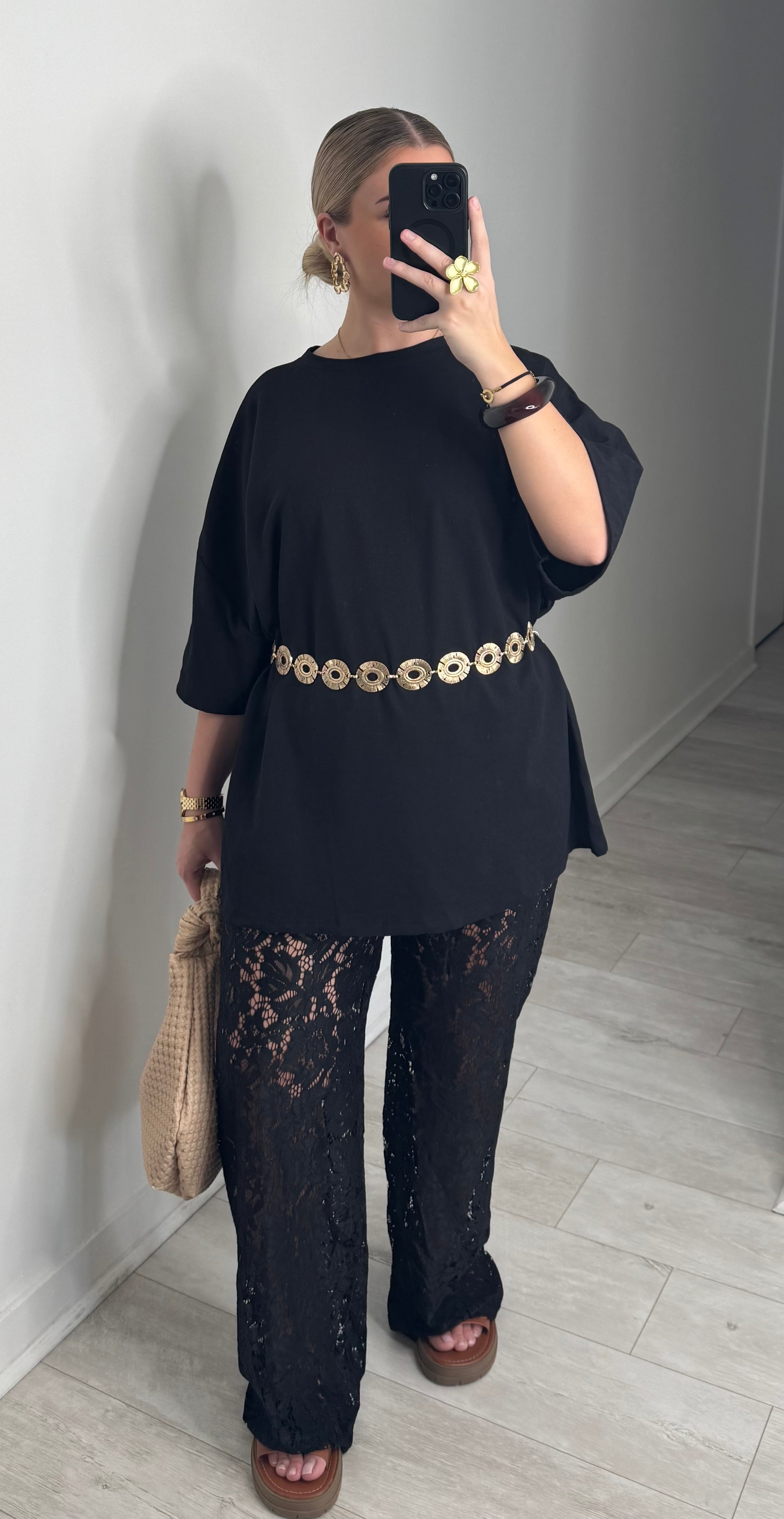 Ceinture W01 - dorée