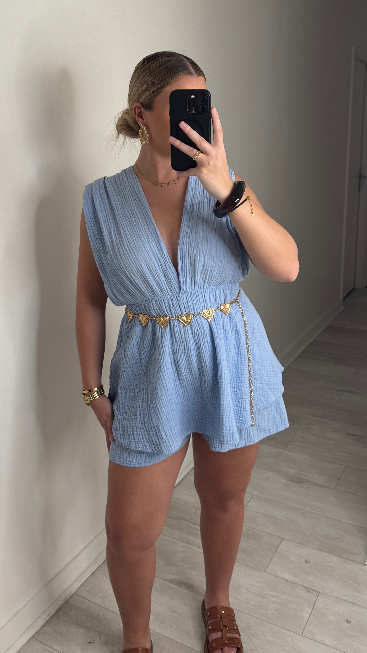 Ceinture W04 - dorée