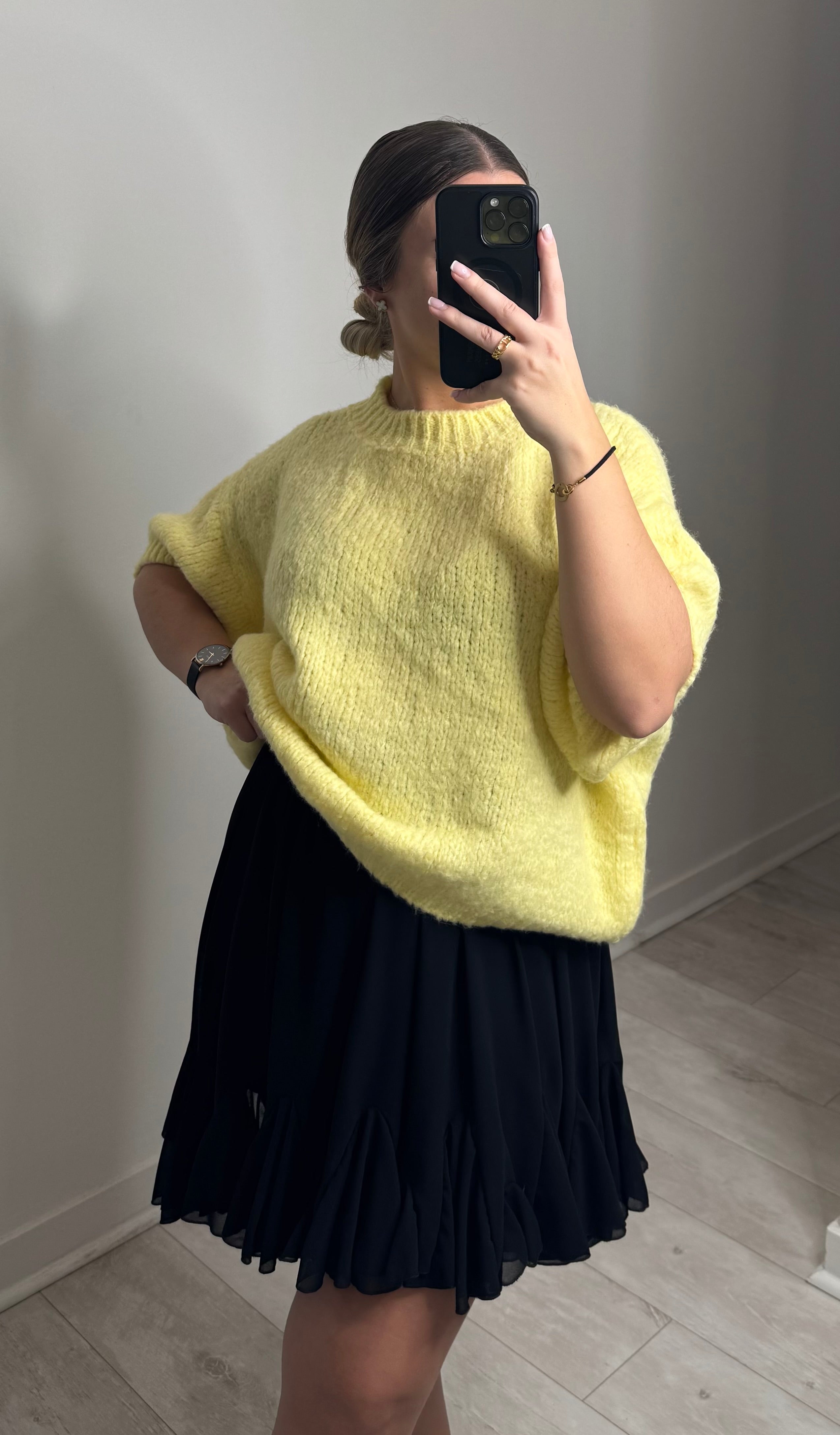 Jupe élastique - noir