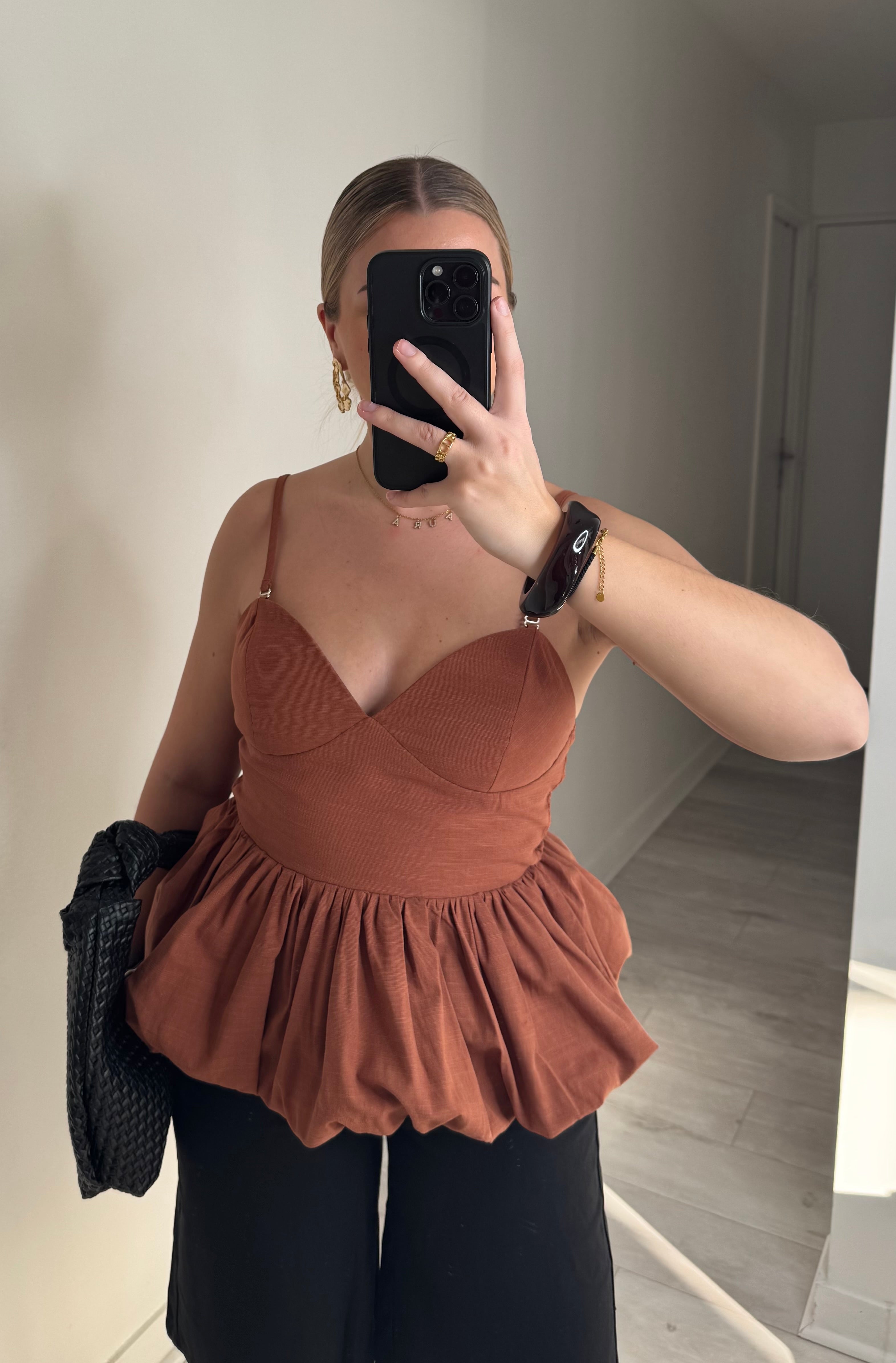 Top ballon - terracotta