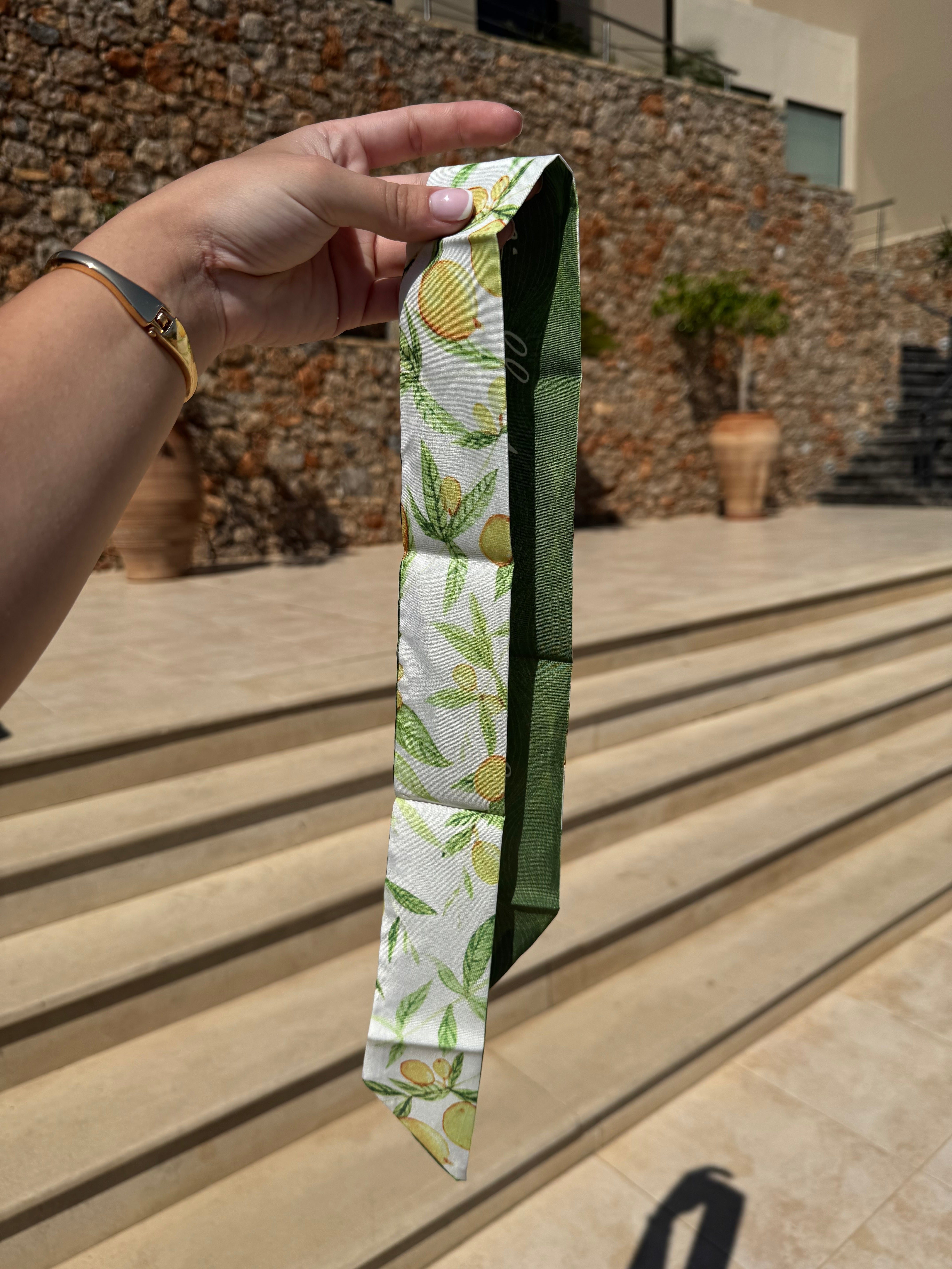 Accessoire sac/cheveux - vert