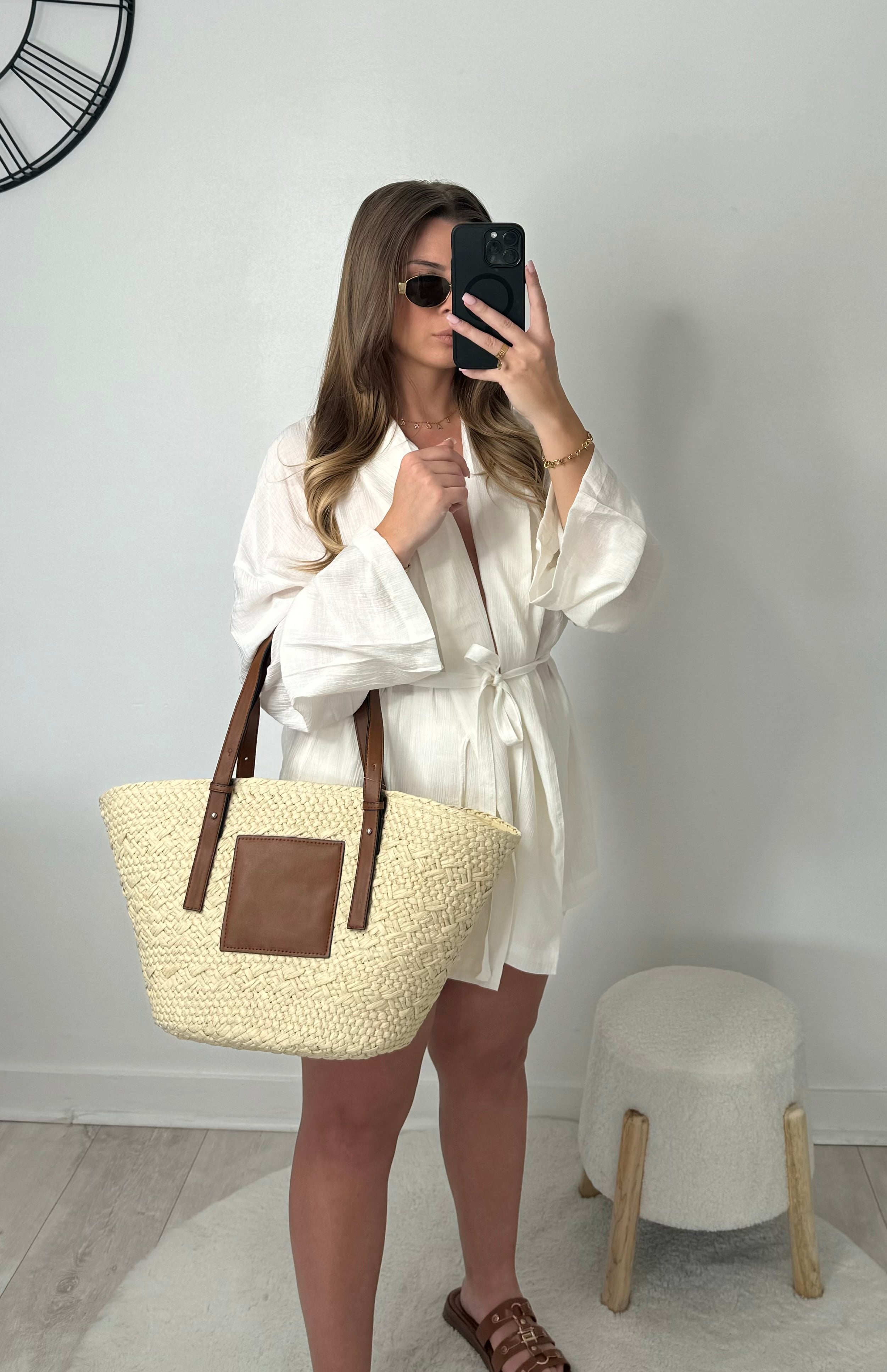 Ensemble kimono short