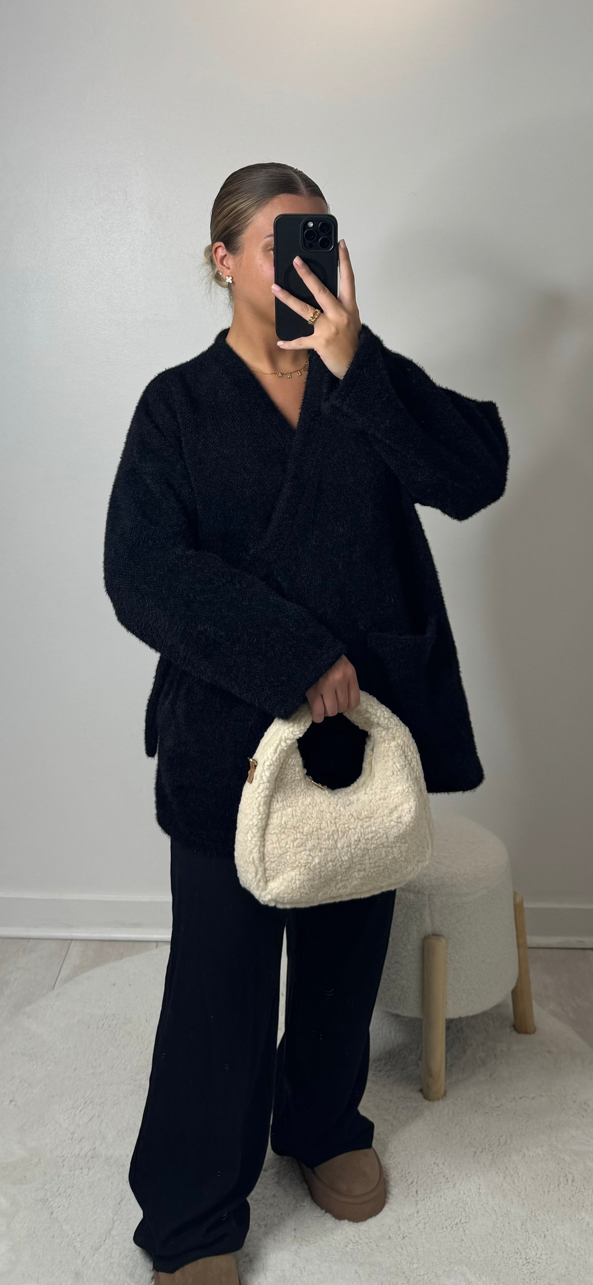 Sac bandoulière beige