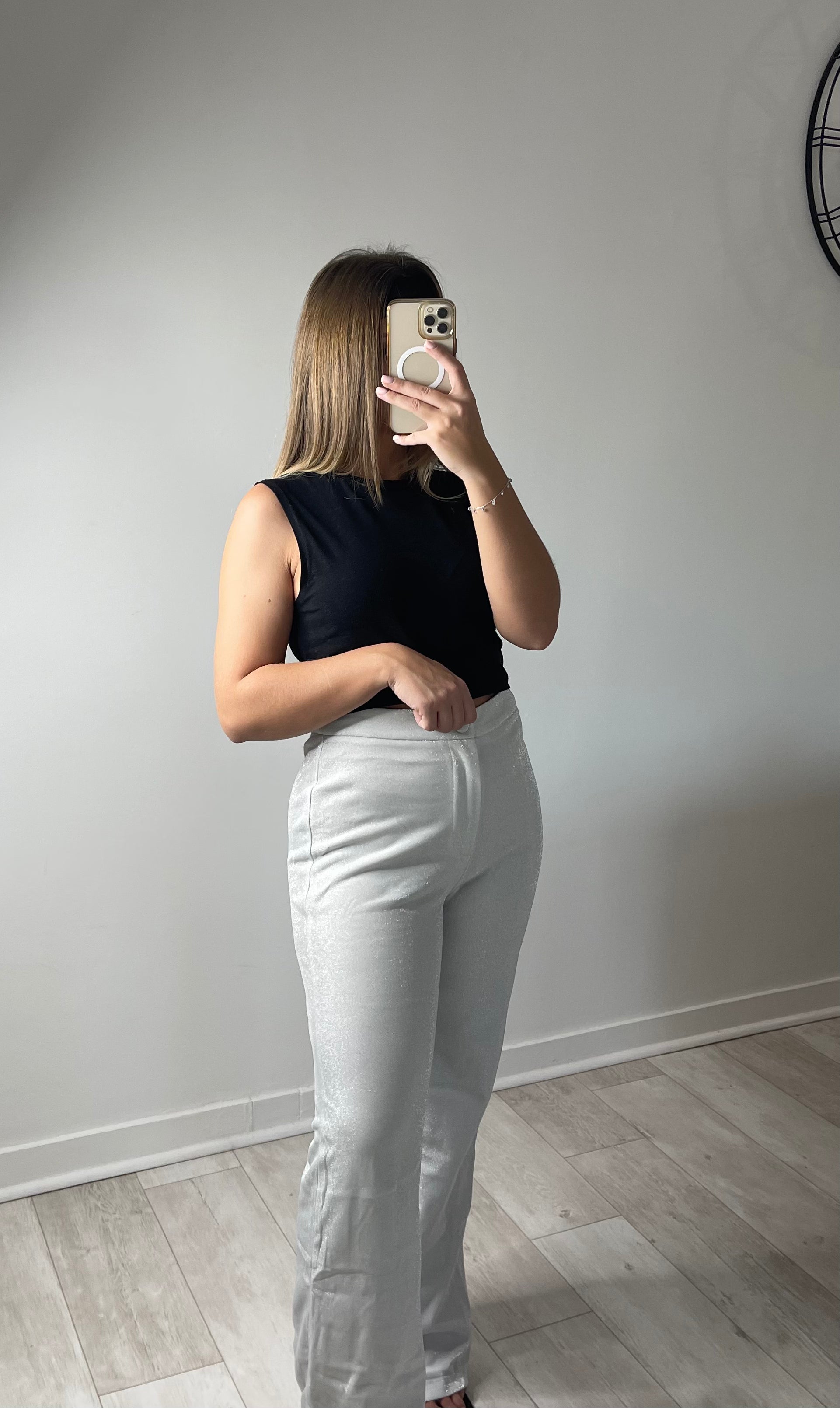 Pantalon pailletée